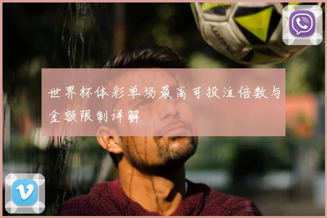 世界杯体彩单场最高可投注倍数与金额限制详解