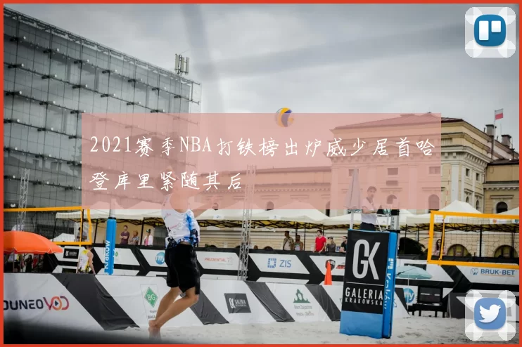 2021赛季NBA打铁榜出炉威少居首哈登库里紧随其后